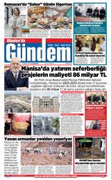 MANİSA'DA GÜNDEM
